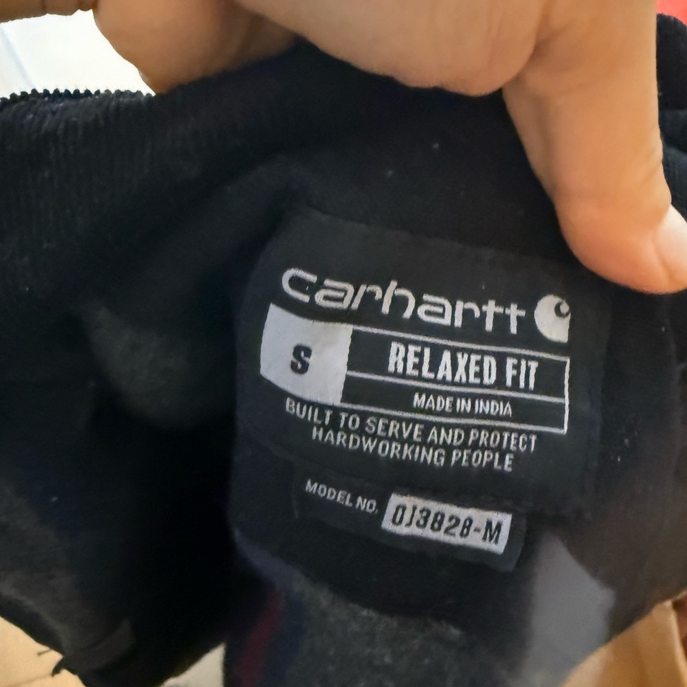 Carhartt Black Detroit Jacket SMALL - Picture 8 of 9